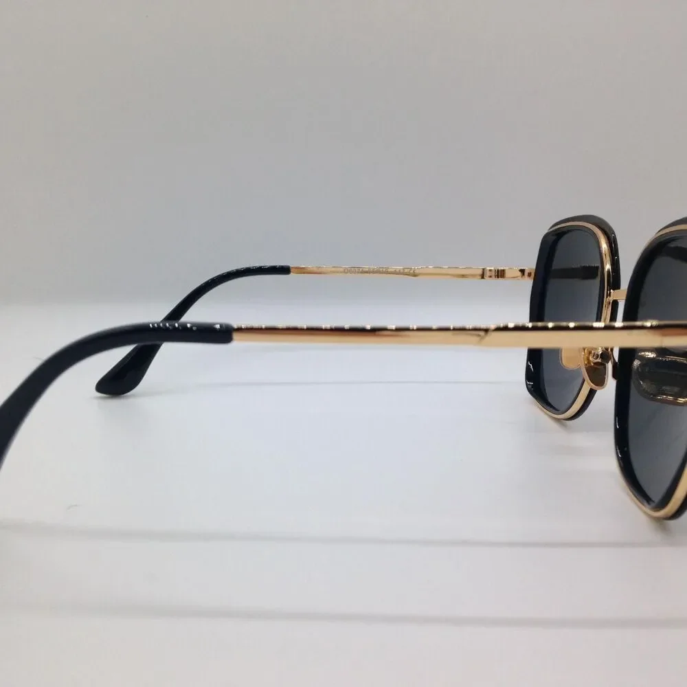 Unbranded Men's Black and Brown Sunglasses